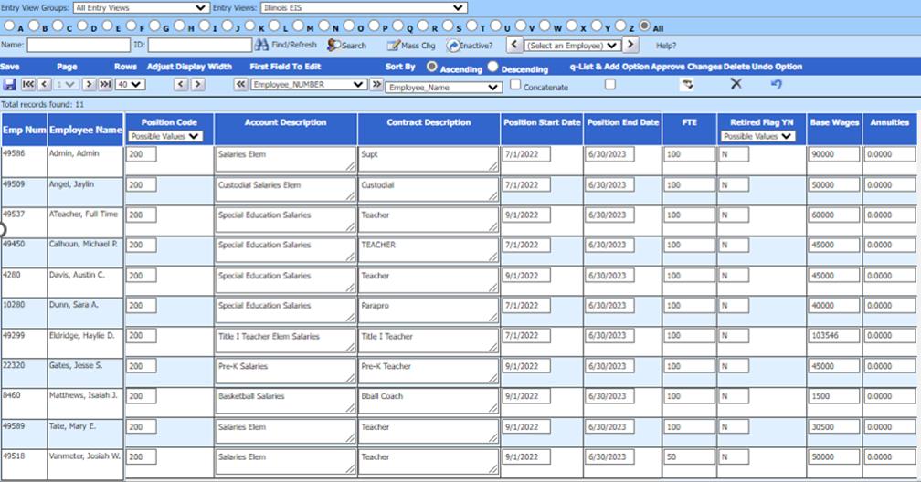 Graphical user interface, application, tableDescription automatically generated